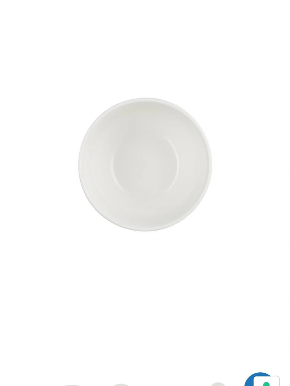 NEW Le Creuset White Ceramic Stoneware Rice Bowl